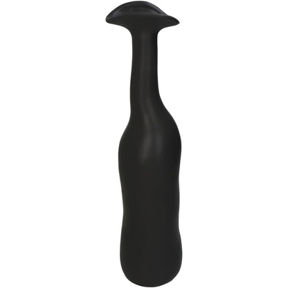 Βάζο ArteLibre Καφέ Κεραμικό 9.5x9.5x39.5cm - Hippiehome.gr