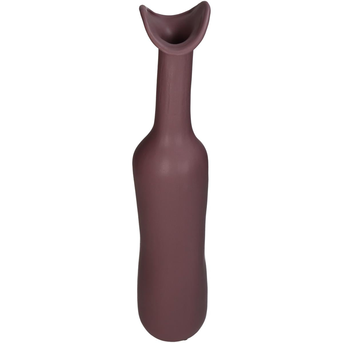 Βάζο ArteLibre Μοβ Κεραμικό 10x9.5x45cm - Hippiehome.gr