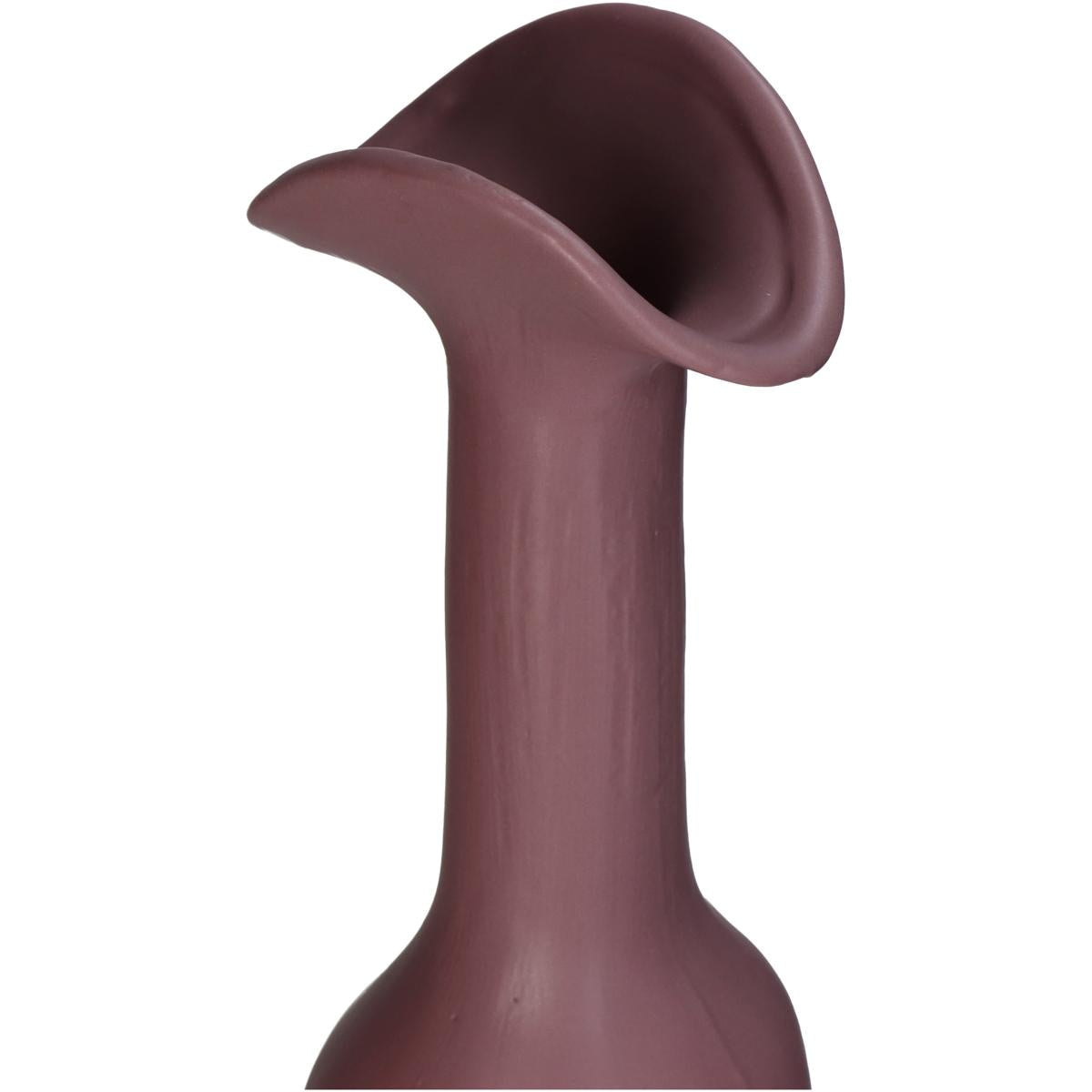 Βάζο ArteLibre Μοβ Κεραμικό 10x9.5x45cm - Hippiehome.gr