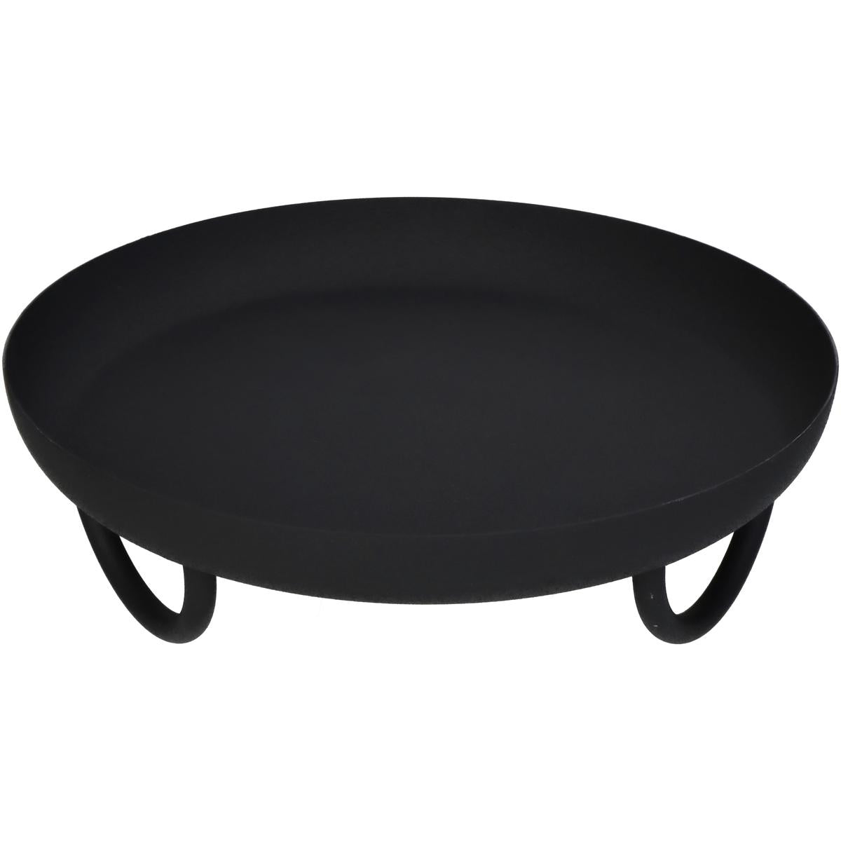 Δίσκος ArteLibre Μαύρο Μέταλλο 27x27x8cm - Hippiehome.gr