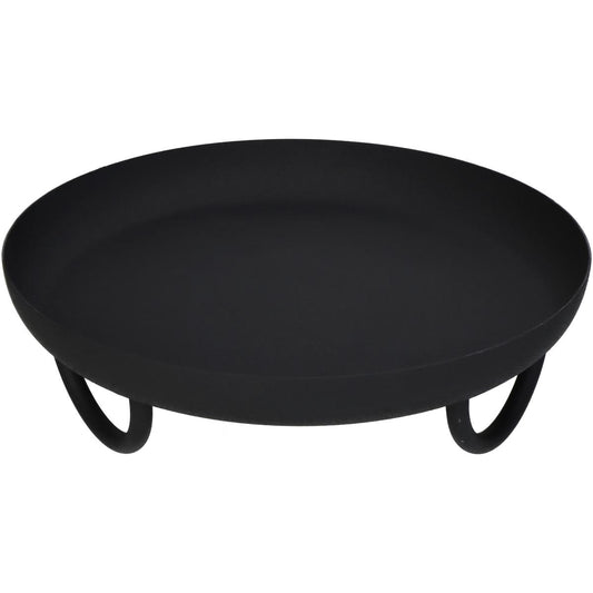 Δίσκος ArteLibre Μαύρο Μέταλλο 27x27x8cm - Hippiehome.gr