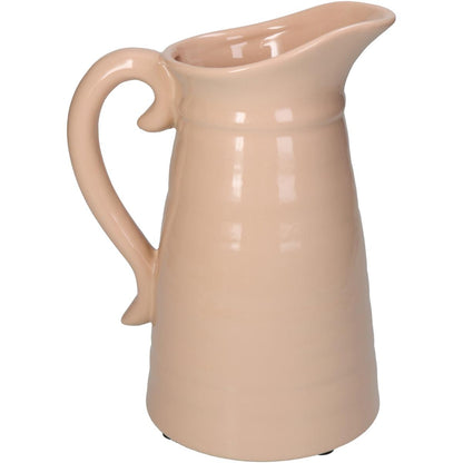 Βάζο ArteLibre Ροδακινί Κεραμικό 18x13.6x23.2cm - Hippiehome.gr