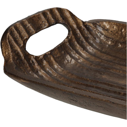 Δίσκος ArteLibre Μπρονζέ Αλουμίνιο 45x15x6cm - Hippiehome.gr