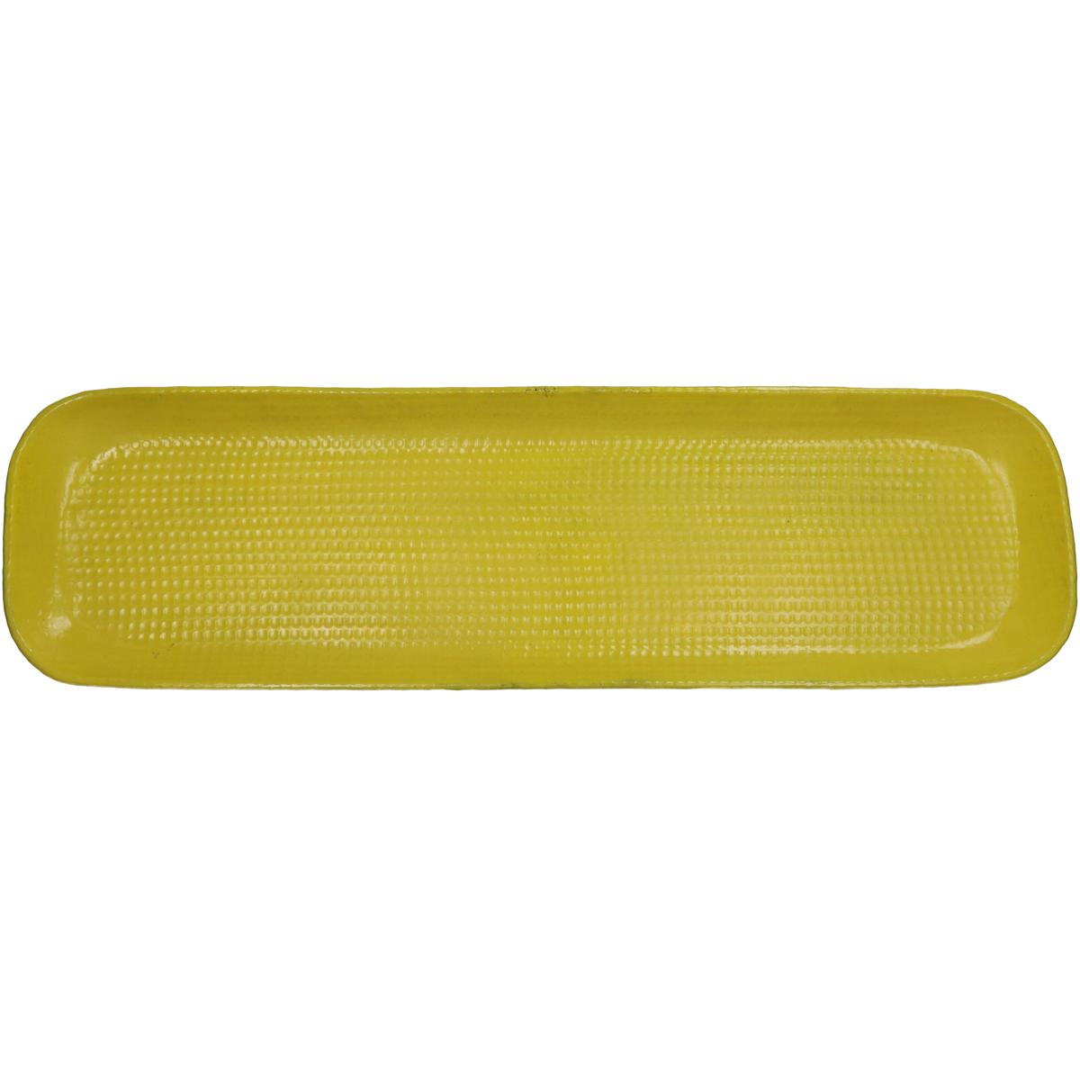 Δίσκος ArteLibre Κίτρινο Αλουμίνιο 61x18x2.5cm - Hippiehome.gr