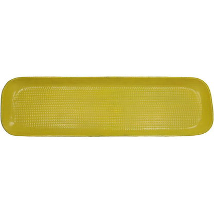 Δίσκος ArteLibre Κίτρινο Αλουμίνιο 61x18x2.5cm - Hippiehome.gr