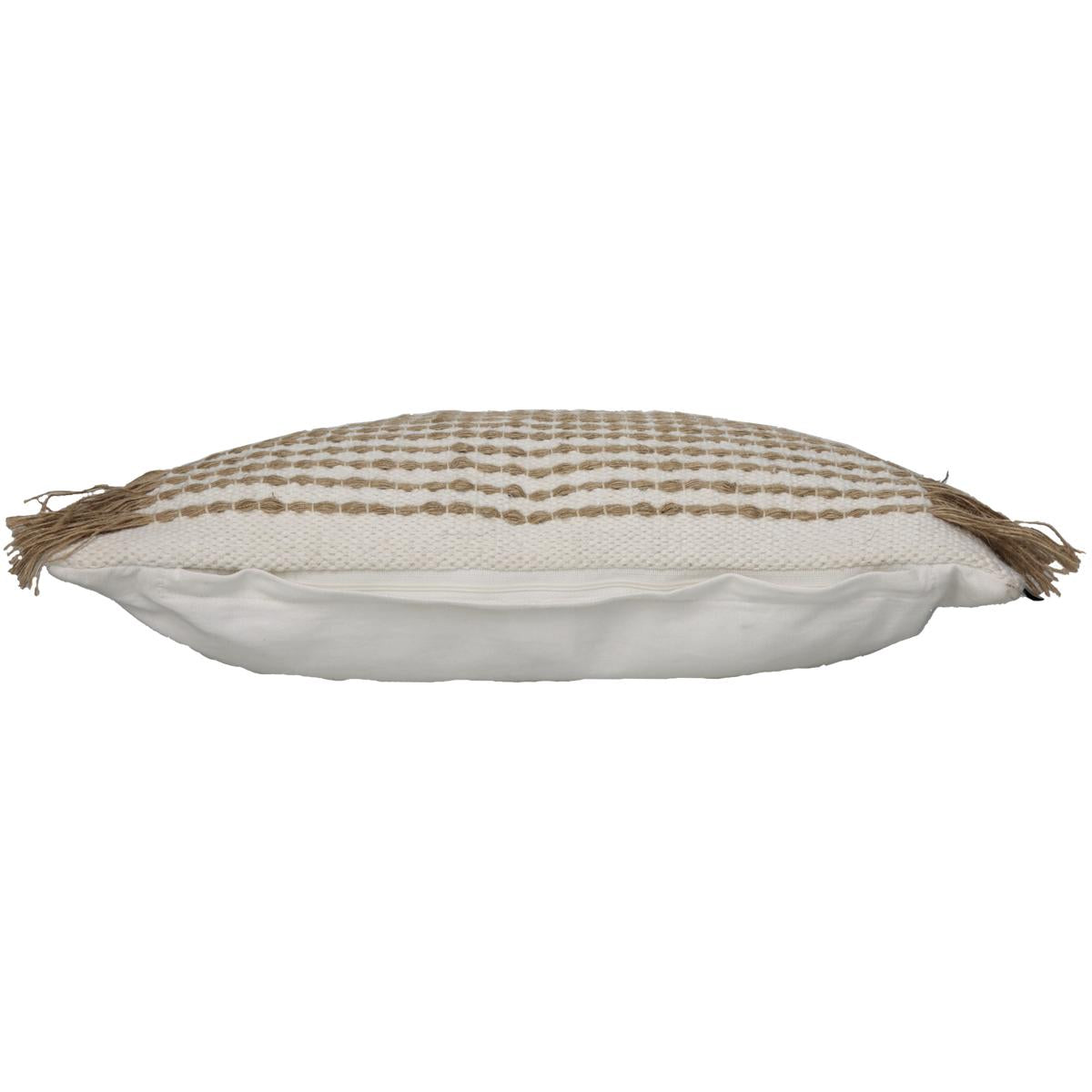 Μαξιλάρι ArteLibre Ιβουάρ Βαμβακερό 30x50cm - Hippiehome.gr