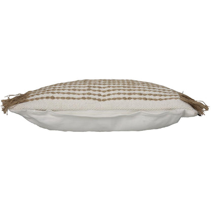 Μαξιλάρι ArteLibre Ιβουάρ Βαμβακερό 30x50cm - Hippiehome.gr