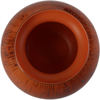 Βάζο ArteLibre Κόκκινο Γυαλί 15x15x16cm - Hippiehome.gr