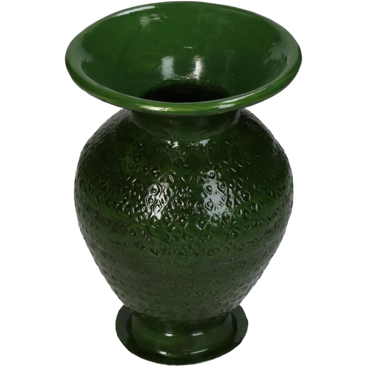 Βάζο ArteLibre Πράσινο Αλουμίνιο 11x11x16cm - Hippiehome.gr