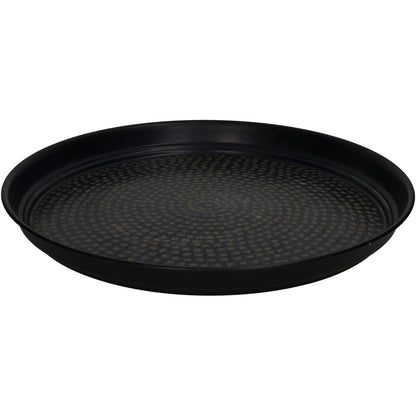 Δίσκος ArteLibre Μαύρο Αλουμίνιο 46x46x5cm - Hippiehome.gr