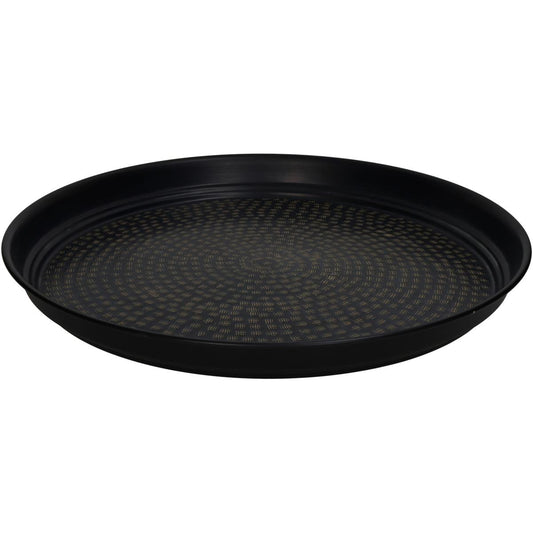 Δίσκος ArteLibre Μαύρο Αλουμίνιο 46x46x5cm - Hippiehome.gr