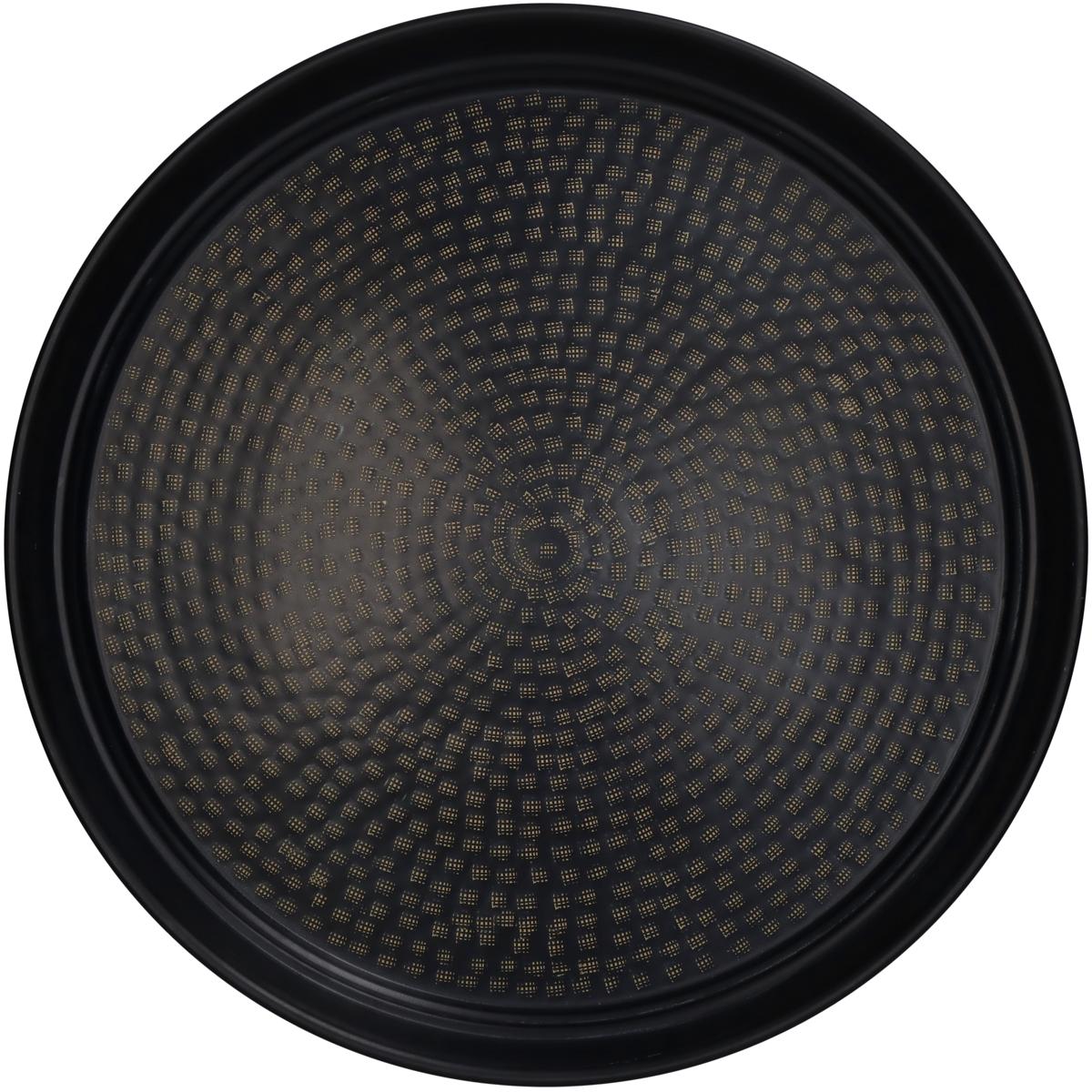 Δίσκος ArteLibre Μαύρο Αλουμίνιο 46x46x5cm - Hippiehome.gr