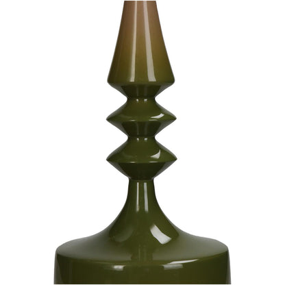 Κηροπήγιο ArteLibre Πράσινο Αλουμίνιο 11x11x38cm - Hippiehome.gr