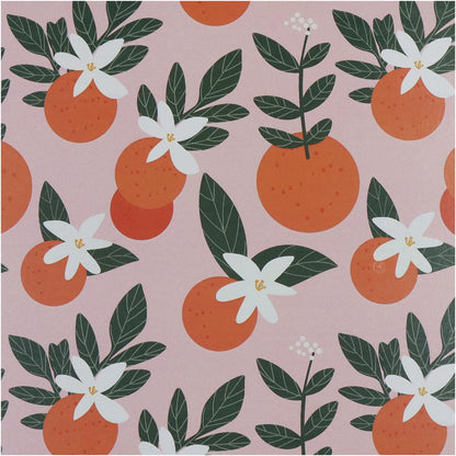 Δίσκος ArteLibre Πορτοκάλια Πολύχρωμο Μέταλλο 33x33x1.5cm - Hippiehome.gr