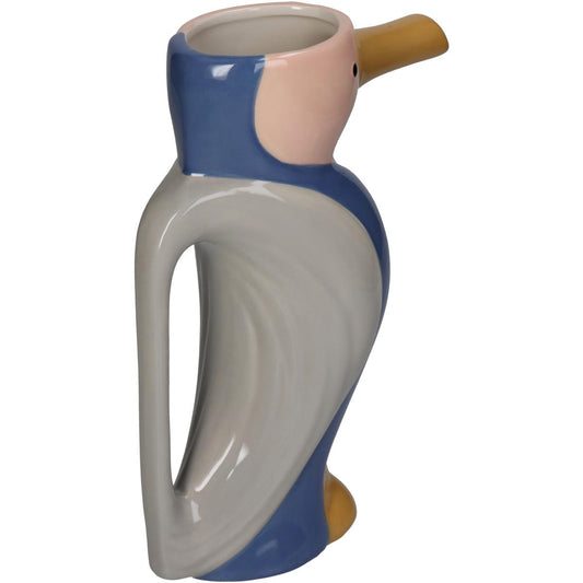 Βάζο ArteLibre Πουλί Πολύχρωμο Κεραμικό 18.4x9.4x25.3cm - Hippiehome.gr
