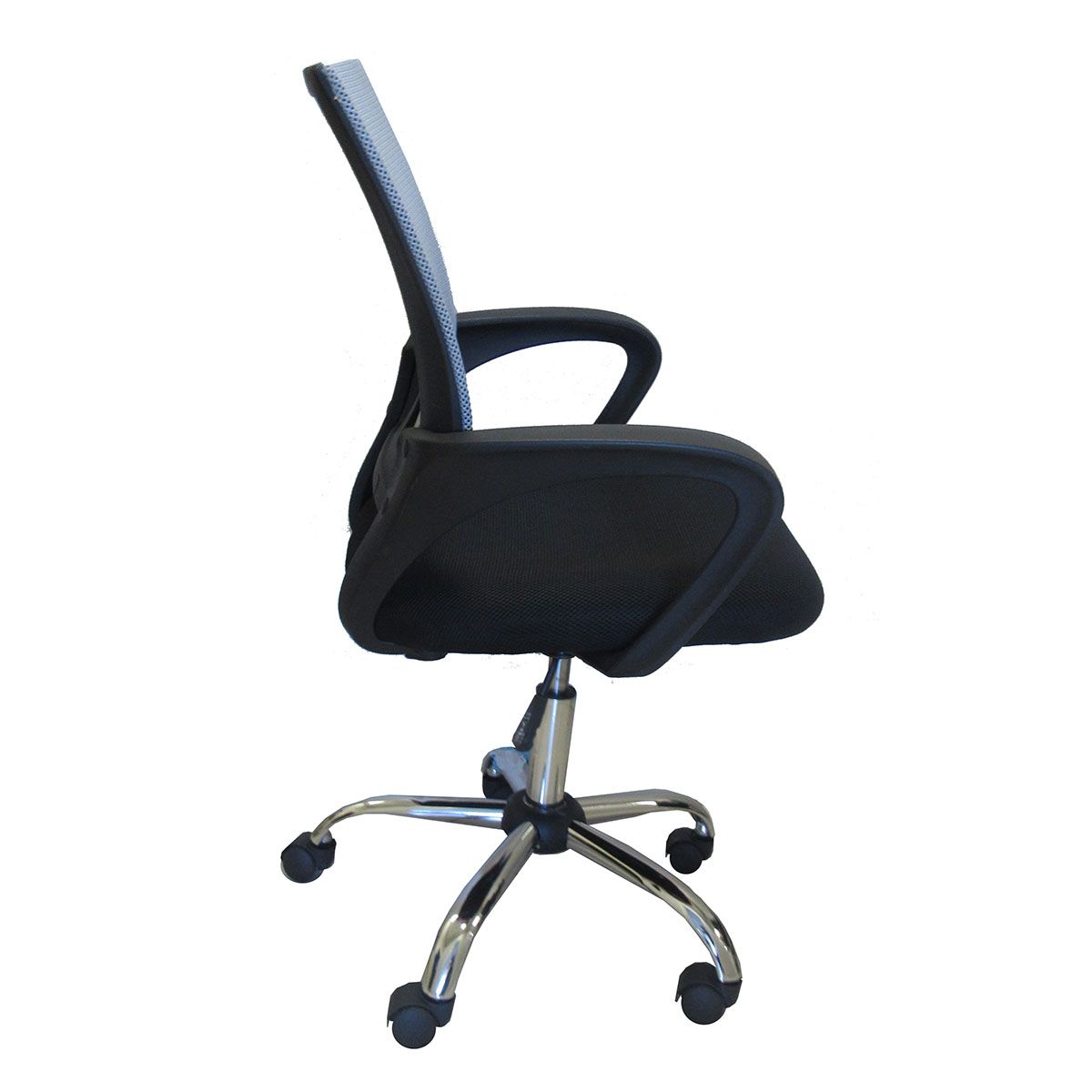 Καρέκλα Γραφείου ArteLibre ΑΛΚΥΟΝΗ Μαύρο/Γκρι 57x57x86-96cm - Hippiehome.gr