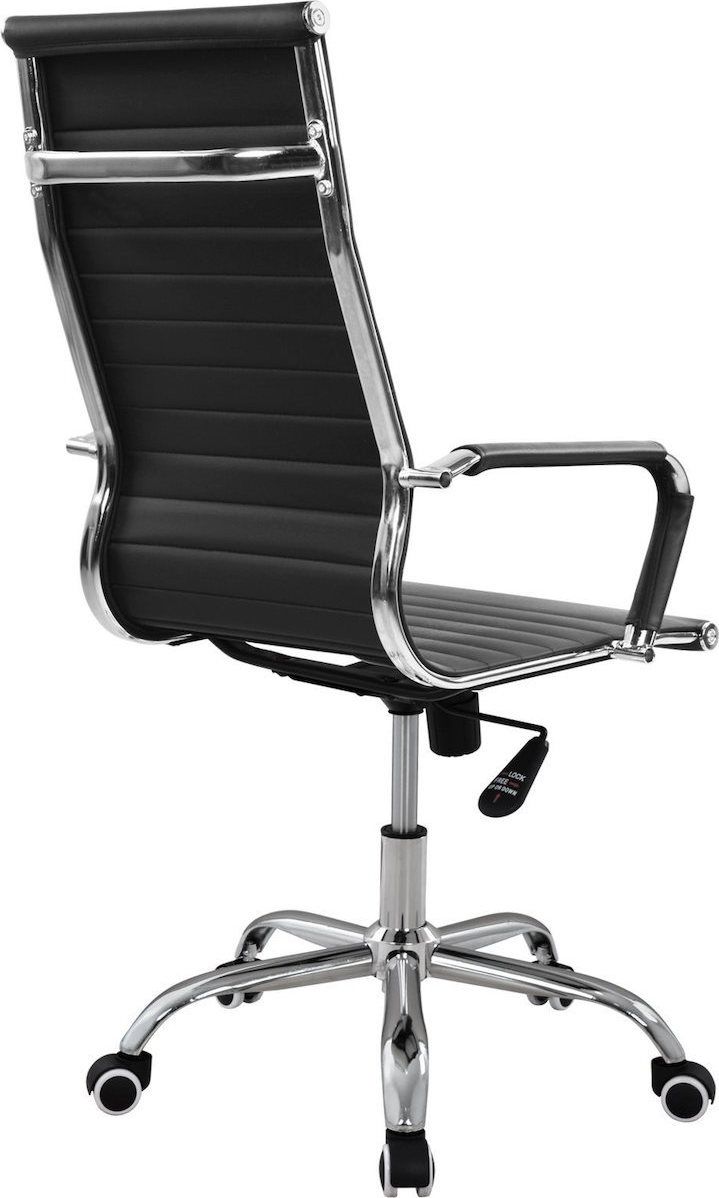 Καρέκλα Γραφείου ArteLibre ΔΙΩΝΗ Μαύρο PU 55x60x104-111cm - Hippiehome.gr