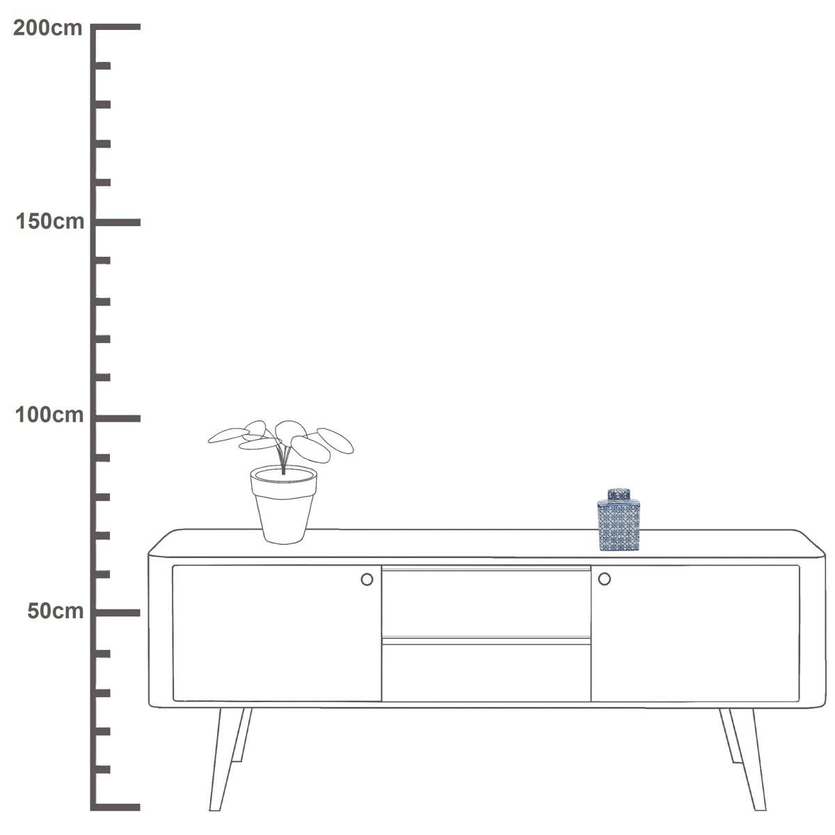 Βάζο ArteLibre Μπλε Πορσελάνη 11x10x17cm - Hippiehome.gr
