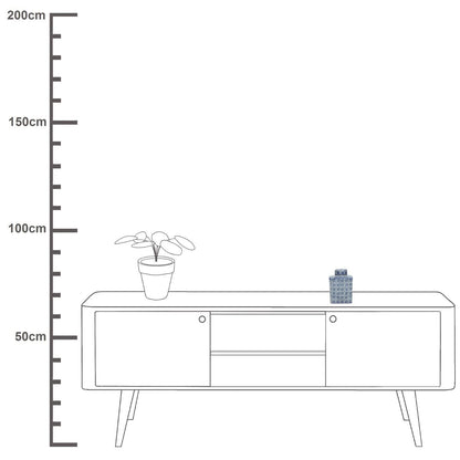 Βάζο ArteLibre Μπλε Πορσελάνη 11x10x17cm - Hippiehome.gr