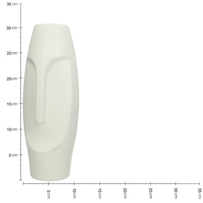 Βάζο ArteLibre Λευκό Κεραμικό 11.5x10.5x31.3cm - Hippiehome.gr