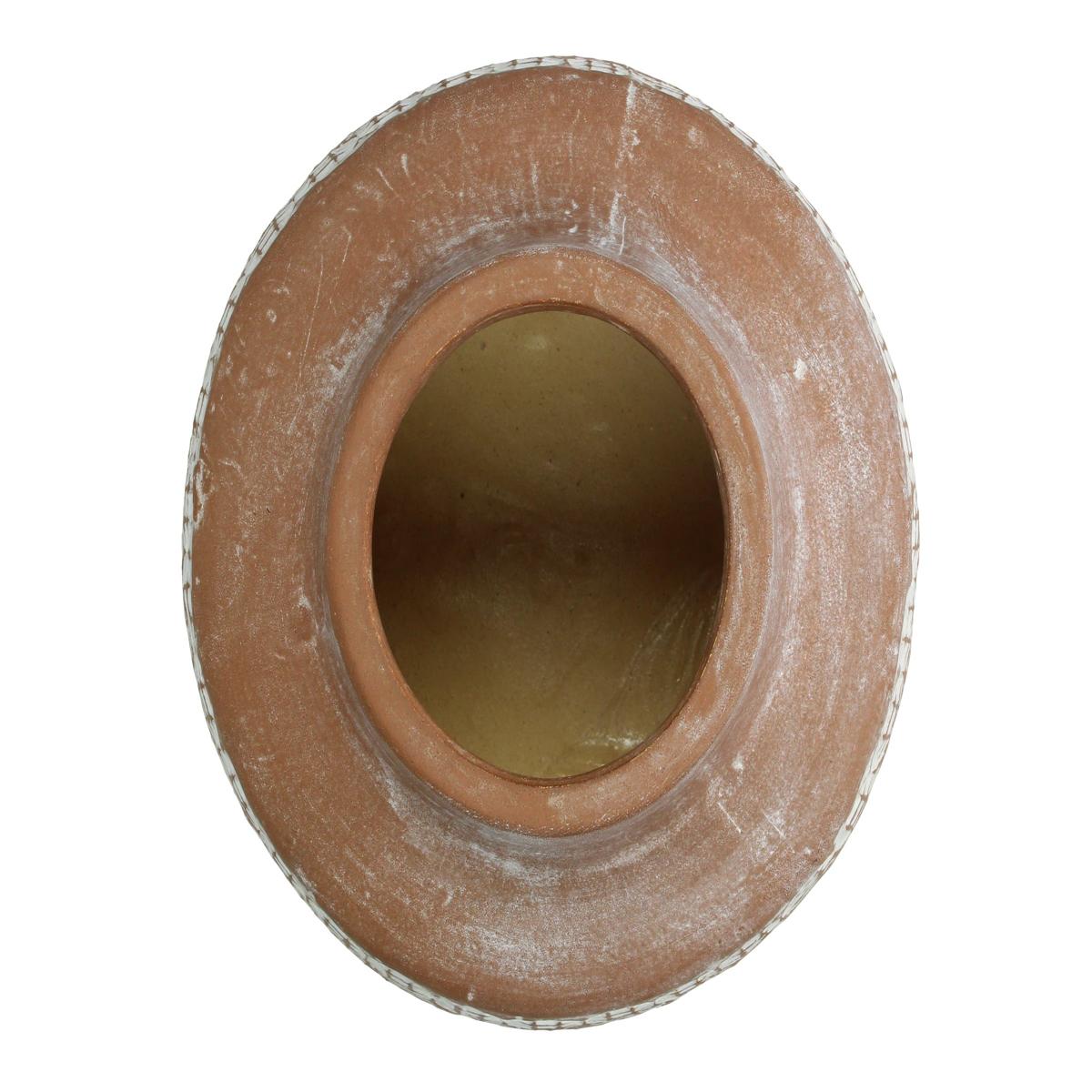 Βάζο ArteLibre Καφέ Τερακότα 22xx22x20cm - Hippiehome.gr