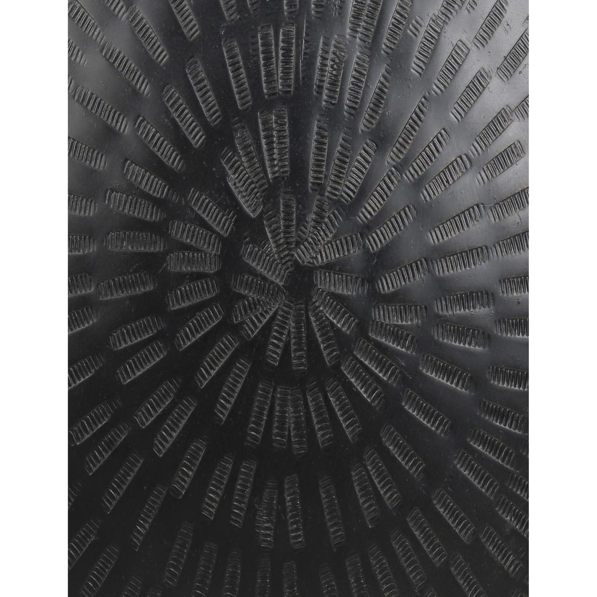 Βάζο ArteLibre Μαύρο Μέταλλο 29x11x36cm - Hippiehome.gr