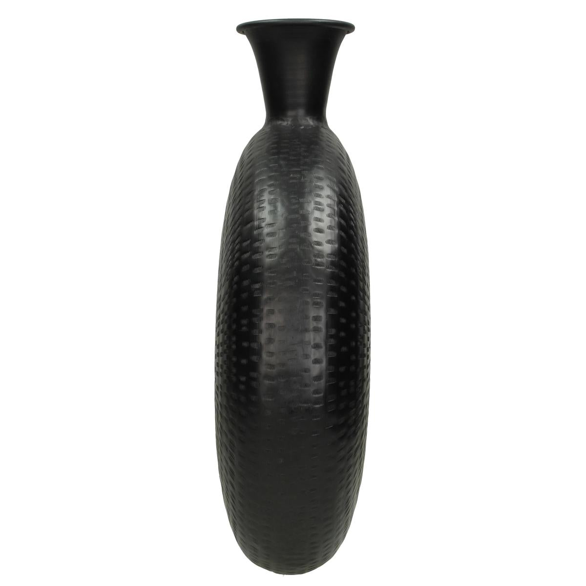 Βάζο ArteLibre Μαύρο Μέταλλο 34x12x41cm - Hippiehome.gr