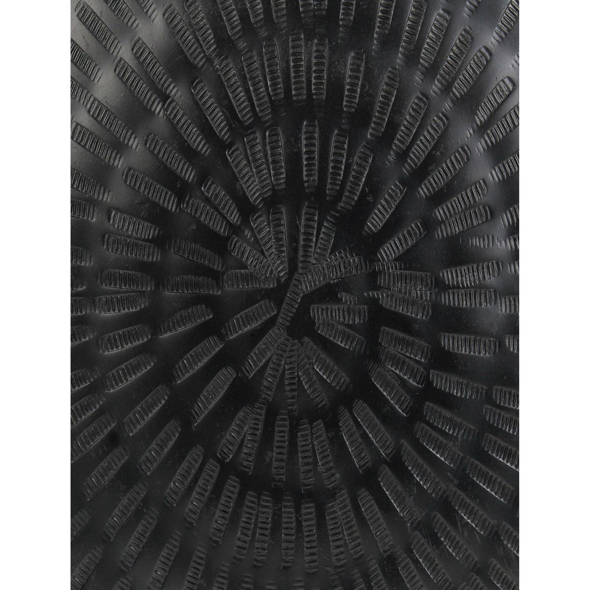 Βάζο ArteLibre Μαύρο Μέταλλο 34x12x41cm - Hippiehome.gr