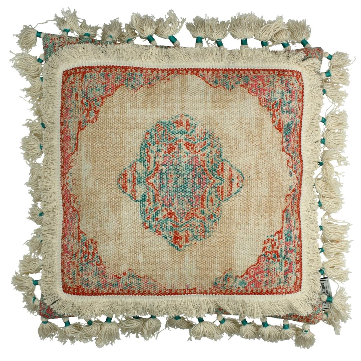 Μαξιλάρι ArteLibre Πορτοκαλί Βαμβακερό 45x45cm - Hippiehome.gr