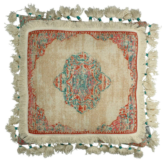 Μαξιλάρι ArteLibre Πορτοκαλί Βαμβακερό 45x45cm - Hippiehome.gr