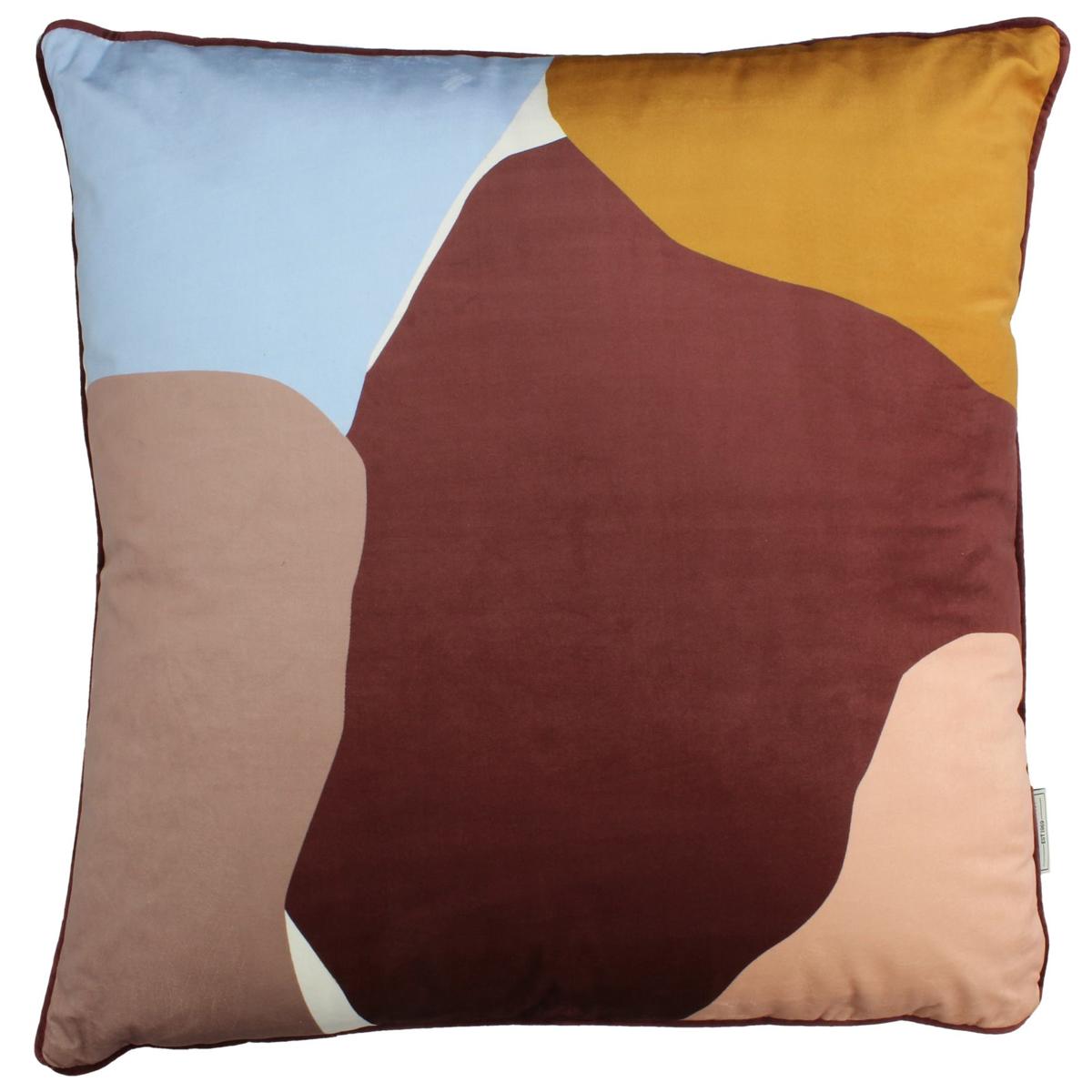 Μαξιλάρι ArteLibre Πολύχρωμο Βελούδο 60x60cm - Hippiehome.gr