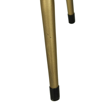 Κασπώ ArteLibre Φύλλο Χρυσό Μέταλλο 25x25x46.5cm Σετ 3Τμχ - Hippiehome.gr