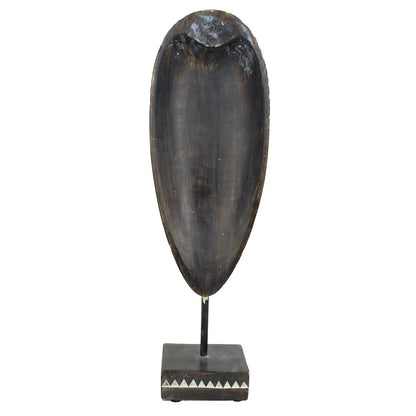 Διακοσμητικό ArteLibre Μάσκα Καφέ Polyresin 13x7.5x32.5cm - Hippiehome.gr