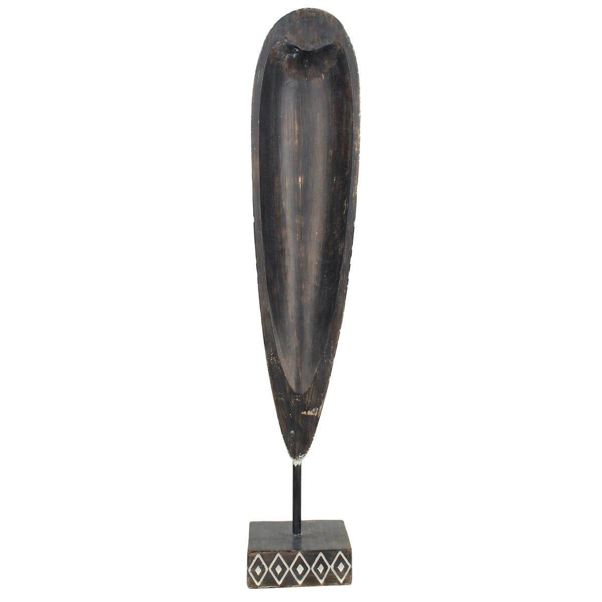 Διακοσμητικό ArteLibre Μάσκα Καφέ Polyresin 10.2x7x40.5cm - Hippiehome.gr