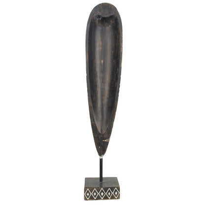 Διακοσμητικό ArteLibre Μάσκα Καφέ Polyresin 10.2x7x40.5cm - Hippiehome.gr