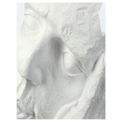 Διακοσμητικό ArteLibre Πρόσωπο Λευκό Polyresin 15.5x13x33cm - Hippiehome.gr