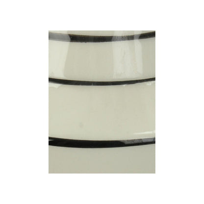 Βάζο ArteLibre Λευκό Κεραμικό 20x20x16cm - Hippiehome.gr