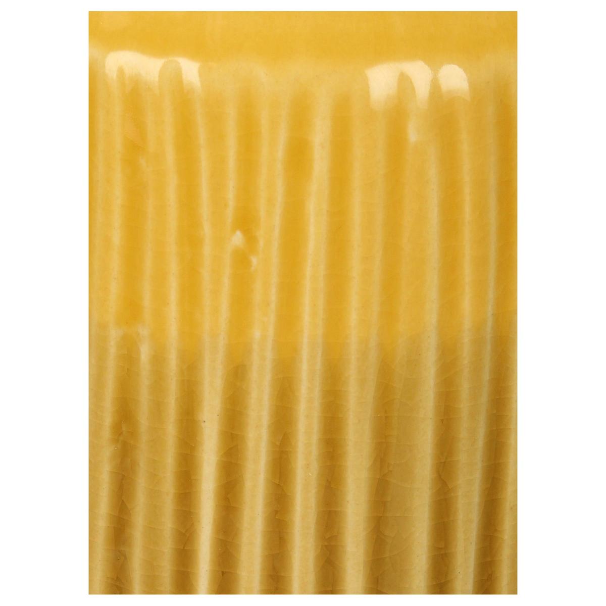 Βάζο ArteLibre Κίτρινο Κεραμικό 18x18x25.5cm - Hippiehome.gr