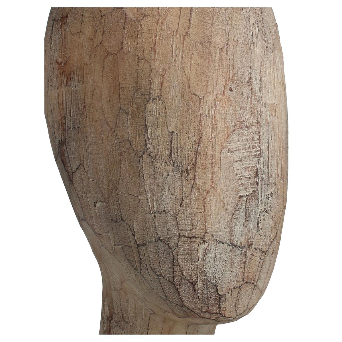 Διακοσμητικό ArteLibre Κεφάλι Καφέ Polyresin 15.5x14x30cm - Hippiehome.gr