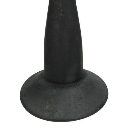 Κηροπήγιο ArteLibre Μαύρο Polyresin 13x13x44cm - Hippiehome.gr