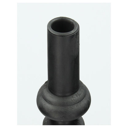 Κηροπήγιο ArteLibre Μαύρο Polyresin 12.5x12.5x50cm - Hippiehome.gr