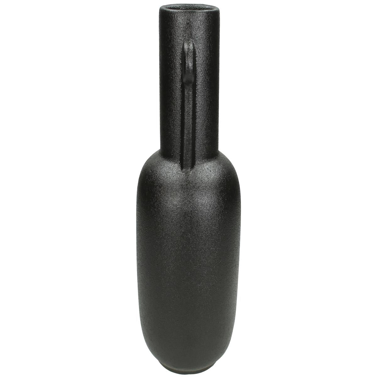 Βάζο ArteLibre Μαύρο Κεραμικό 13x13x33.5cm - Hippiehome.gr