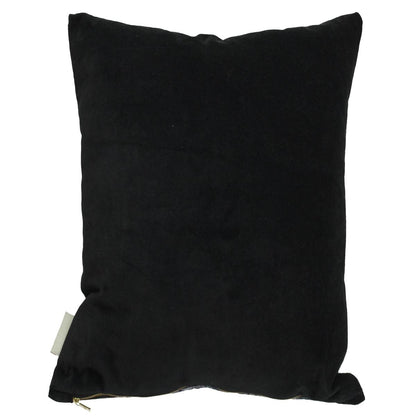 Μαξιλάρι ArteLibre Δέρμα Φιδιού Μπλε Βελούδο 45x45cm - Hippiehome.gr