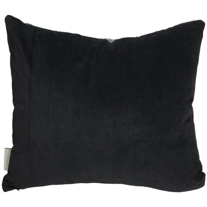 Μαξιλάρι ArteLibre Δέρμα Φιδιού Μπλε Βελούδο 40x60cm - Hippiehome.gr