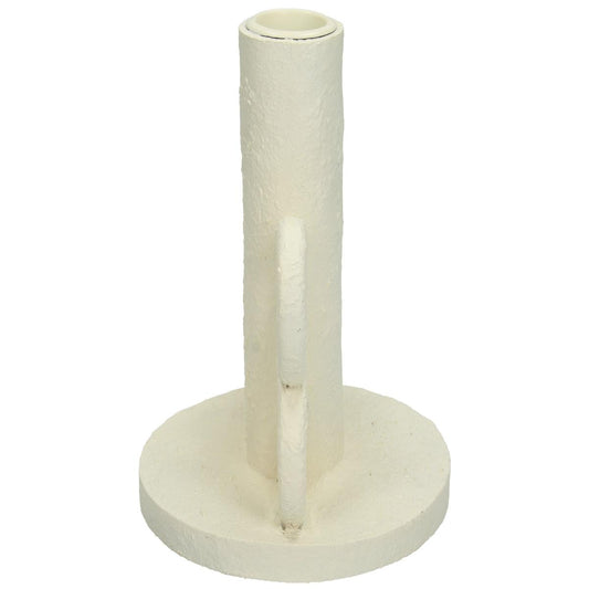 Κηροπήγιο ArteLibre Λευκό Polyresin 11x11x12.4cm - Hippiehome.gr