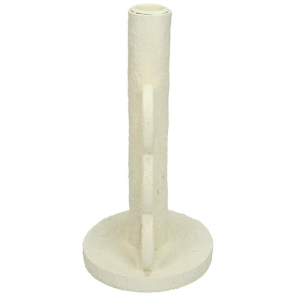 Κηροπήγιο ArteLibre Λευκό Polyresin 11x11x16cm - Hippiehome.gr