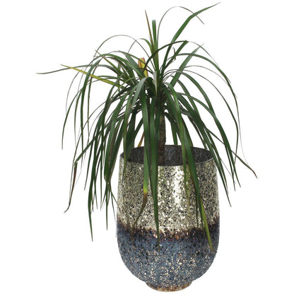 Κηροπήγιο ArteLibre Ασημί Γυαλί 20x20x20cm - Hippiehome.gr