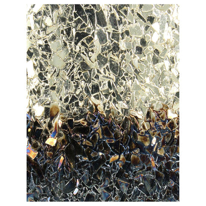 Κηροπήγιο ArteLibre Ασημί Γυαλί 20x20x20cm - Hippiehome.gr