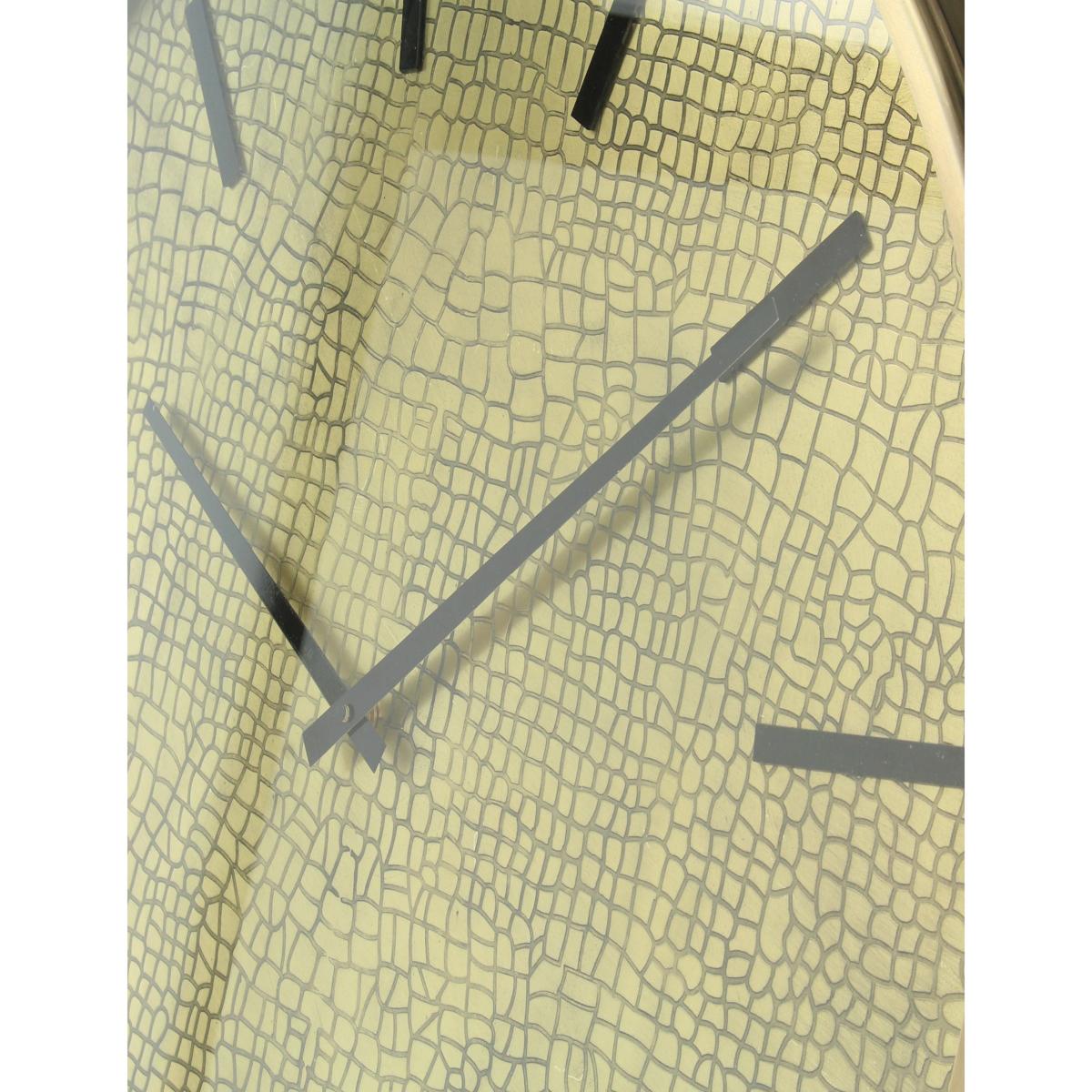 Ρολόι Τοίχου ArteLibre Χρυσό Μέταλλο 60x5x60cm - Hippiehome.gr