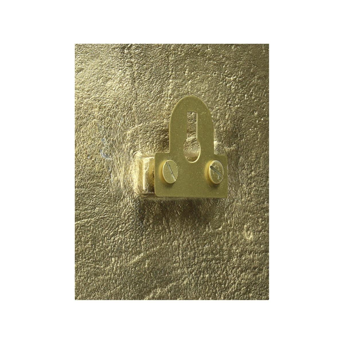 Ρολόι Τοίχου ArteLibre Χρυσό Μέταλλο 50x3x50cm - Hippiehome.gr